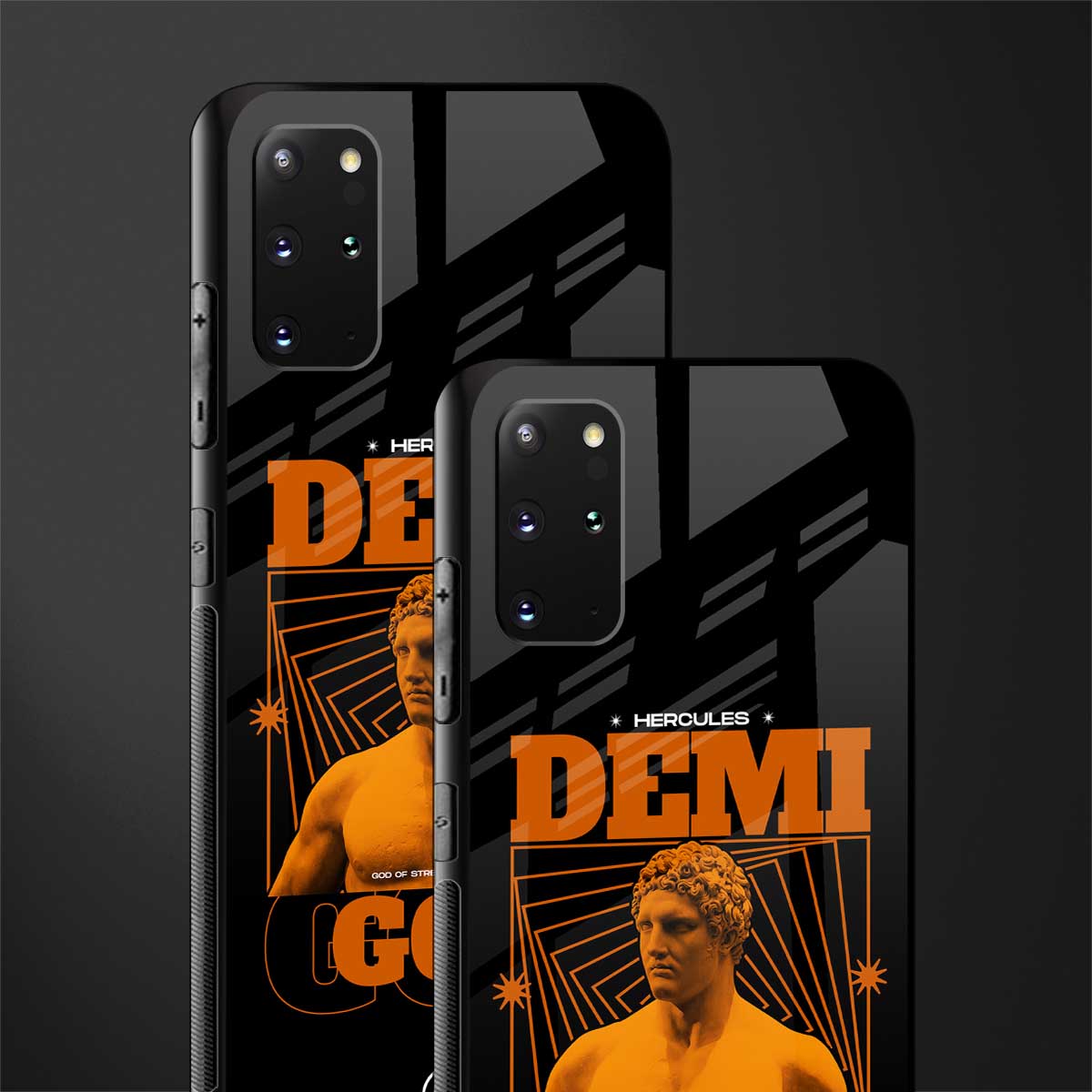 demi god glass case for samsung galaxy s20 plus image-2