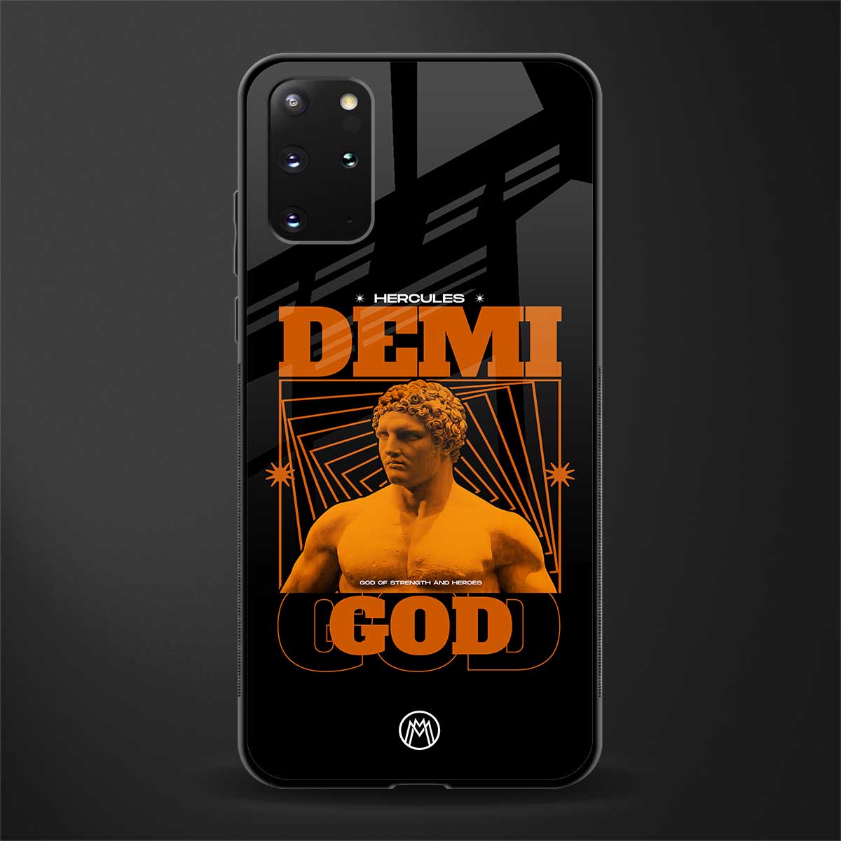 demi god glass case for samsung galaxy s20 plus image