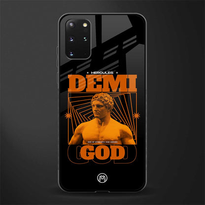 demi god glass case for samsung galaxy s20 plus image