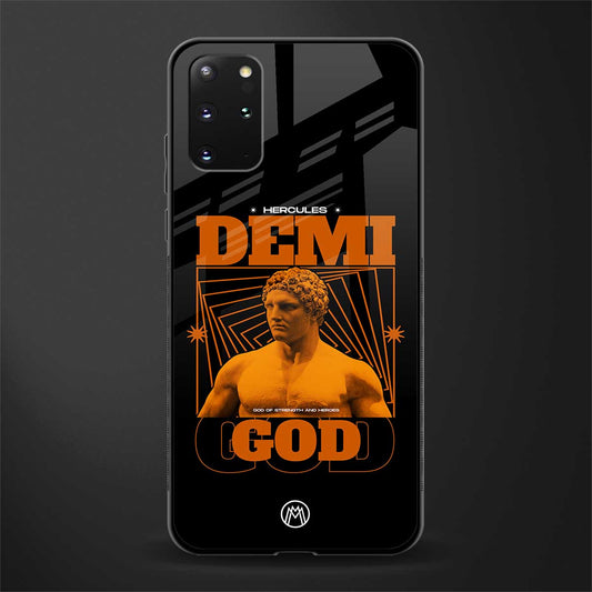 demi god glass case for samsung galaxy s20 plus image