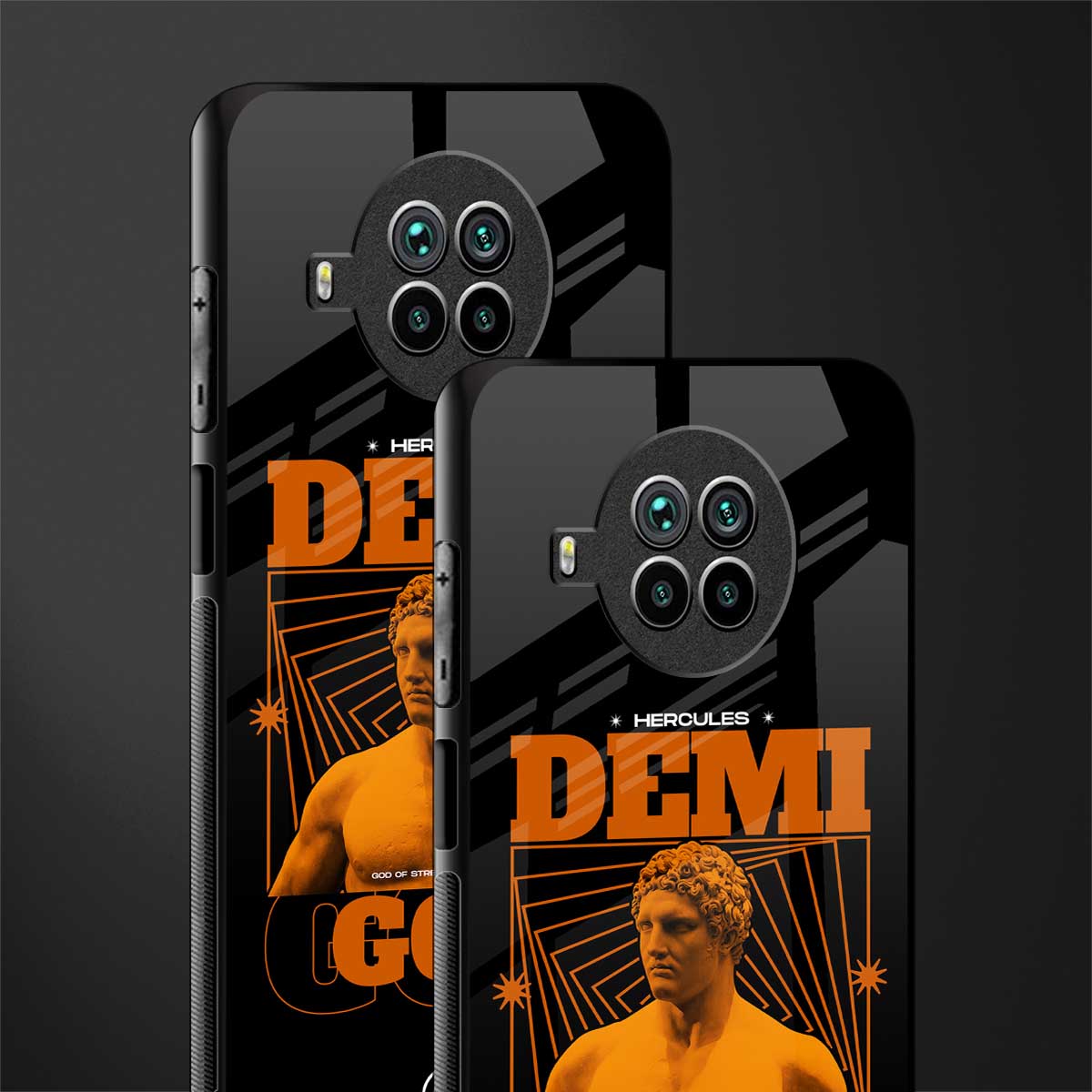 demi god glass case for mi 10i image-2