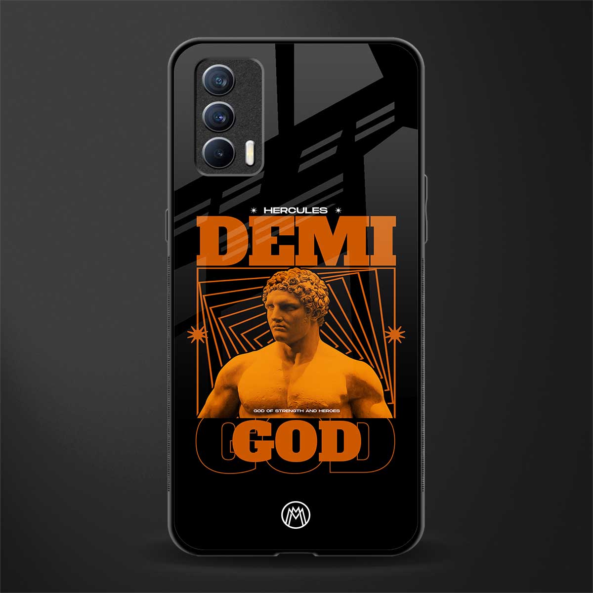 demi god glass case for realme x7 image