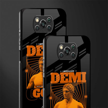 demi god glass case for poco x3 pro image-2