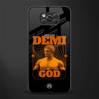 demi god glass case for poco x3 pro image