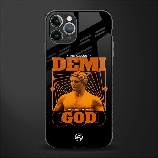 demi god glass case for iphone 11 pro image