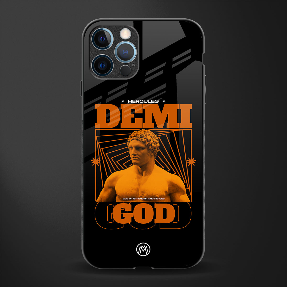 demi god glass case for iphone 12 pro max image