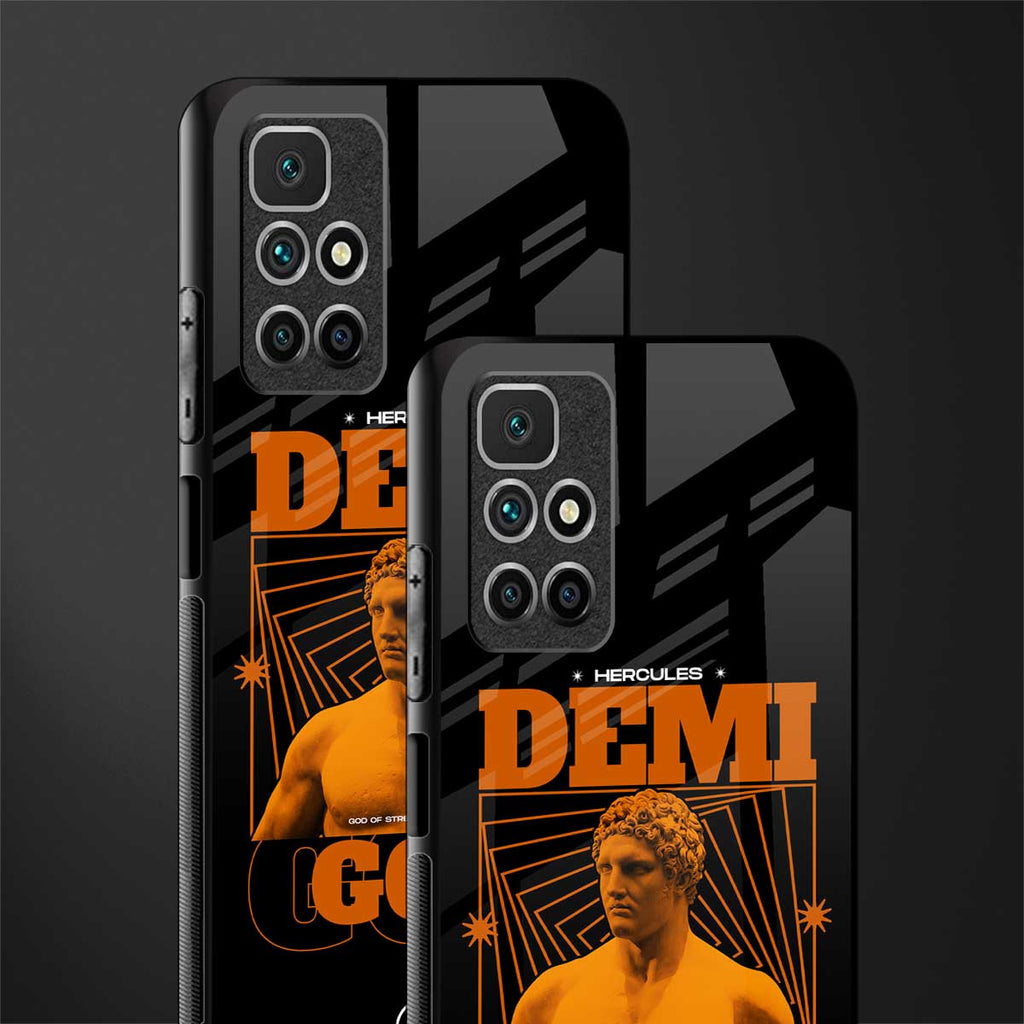 demi god glass case for redmi 10 prime image-2