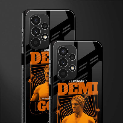 demi god back phone cover | glass case for samsung galaxy a13 4g