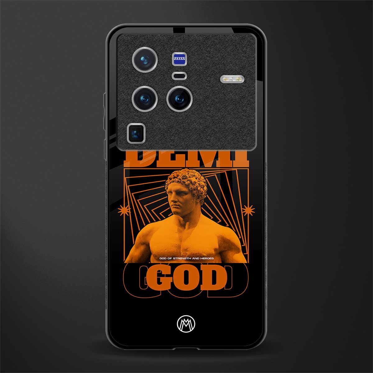 demi god glass case for vivo x80 pro 5g image