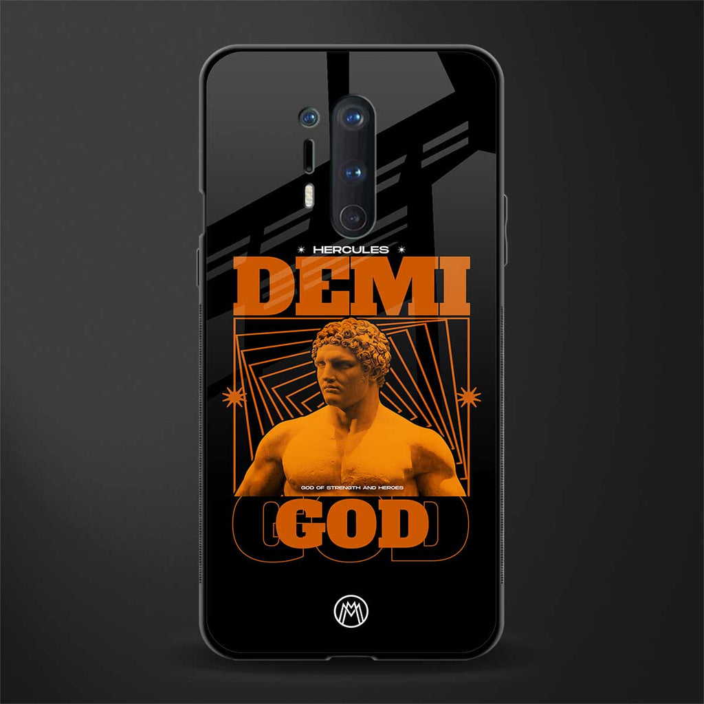 demi god glass case for oneplus 8 pro image