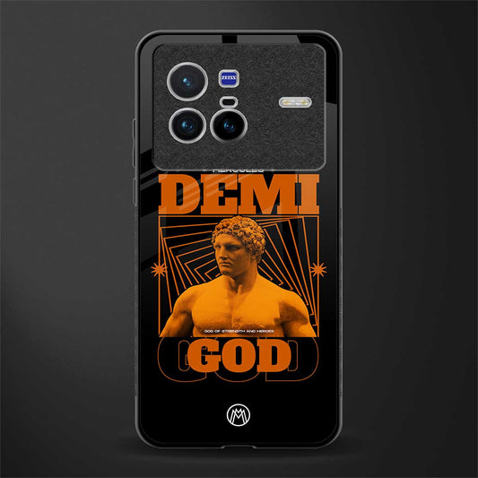 demi god glass case for vivo x80 image