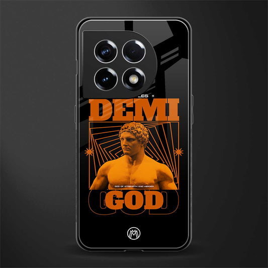 demi god back phone cover | glass case for oneplus 11