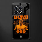 demi god back phone cover | glass case for oneplus 11r