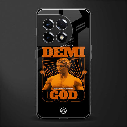 demi god back phone cover | glass case for oneplus 11r