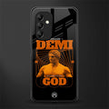 demi god back phone cover | glass case for samsung galaxy a14 5g