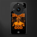 demi god back phone cover | glass case for realme 11 pro 5g