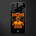 demi god back phone cover | glass case for samsun galaxy a24 4g
