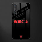 demons glass case for oppo reno 3 pro image
