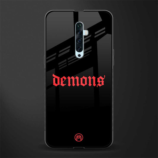 demons glass case for oppo reno 2z image
