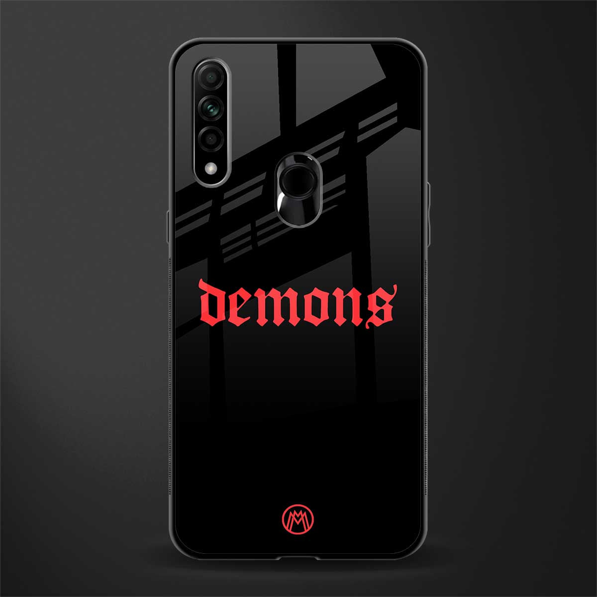 demons glass case for oppo a31 image