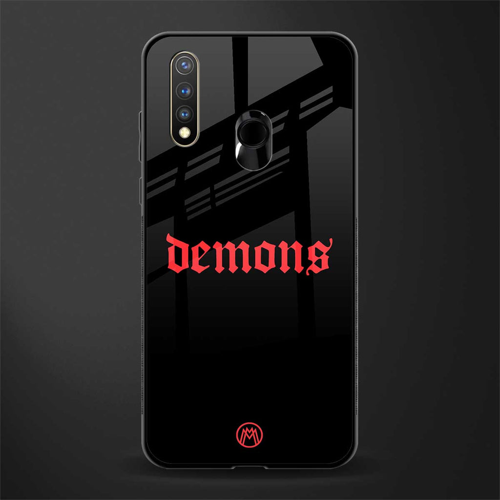 demons glass case for vivo u20 image