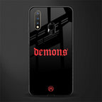 demons glass case for vivo u20 image