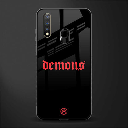 demons glass case for vivo y19 image