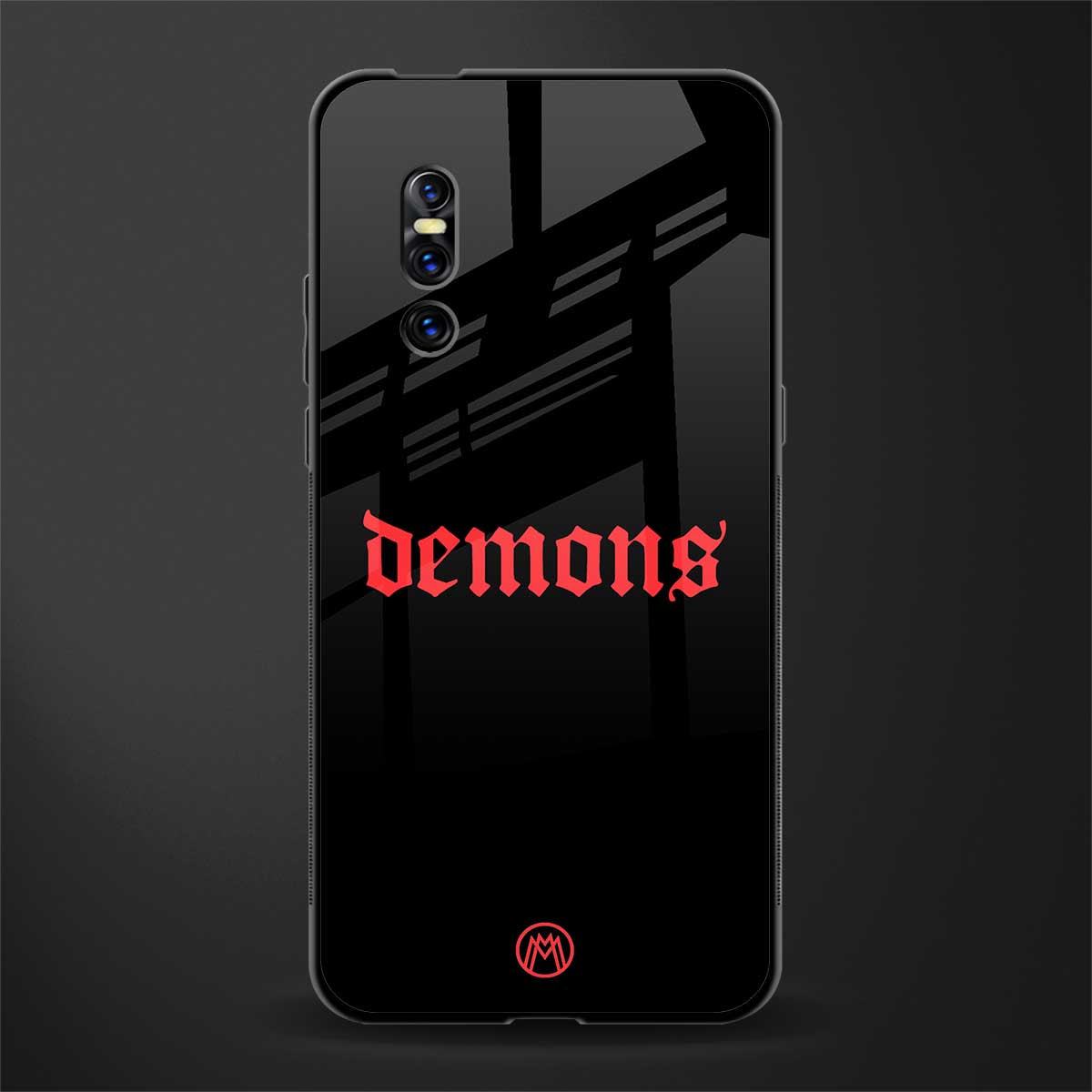 demons glass case for vivo v15 pro image