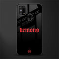 demons glass case for samsung galaxy f41 image