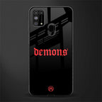 demons glass case for samsung galaxy f41 image
