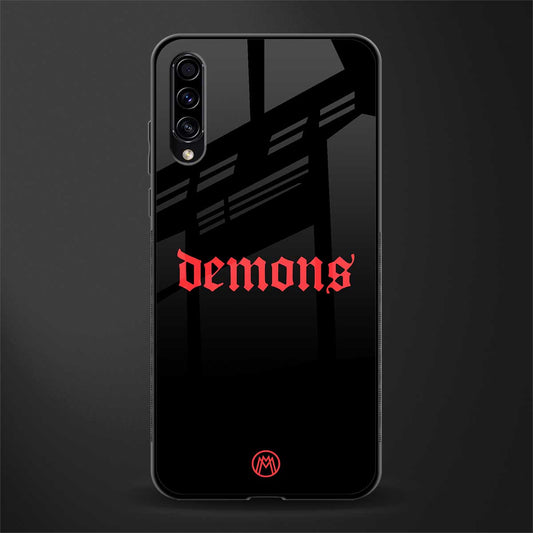 demons glass case for samsung galaxy a50 image