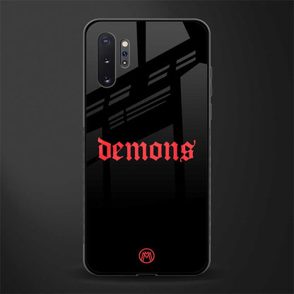 demons glass case for samsung galaxy note 10 plus image