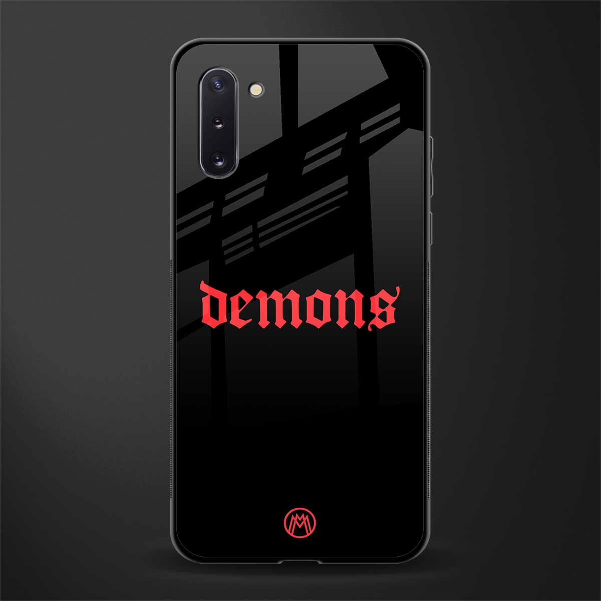 demons glass case for samsung galaxy note 10 image