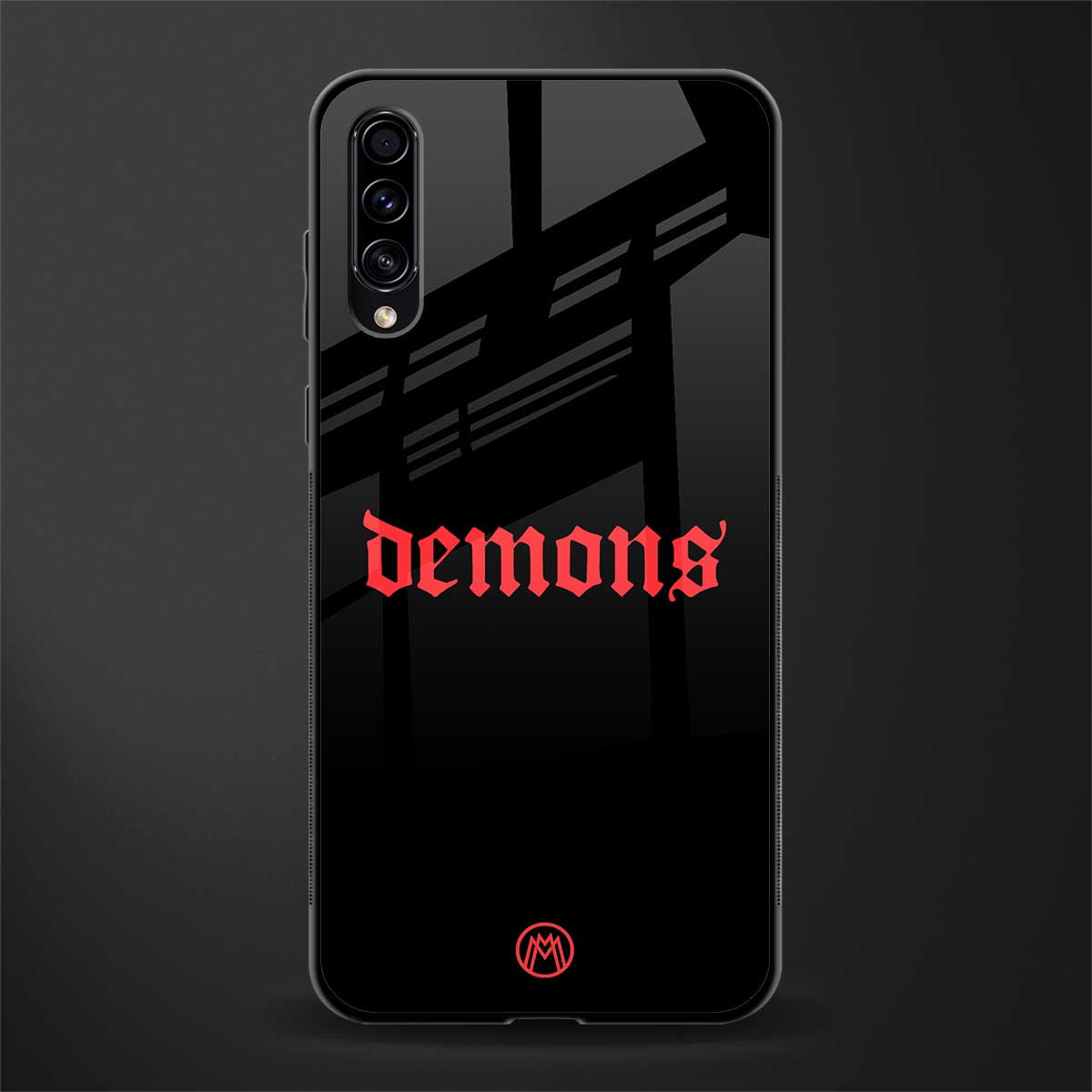 demons glass case for samsung galaxy a70 image