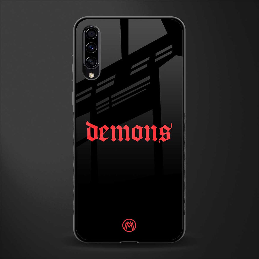 demons glass case for samsung galaxy a70s image