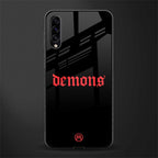 demons glass case for samsung galaxy a70s image