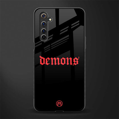 demons glass case for realme 6 pro image