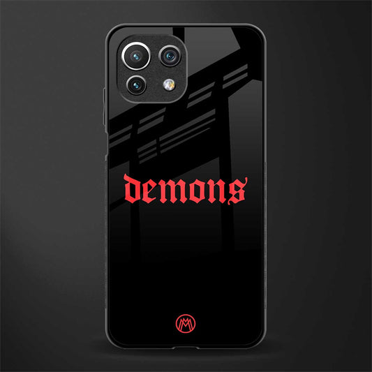 demons glass case for mi 11 lite image