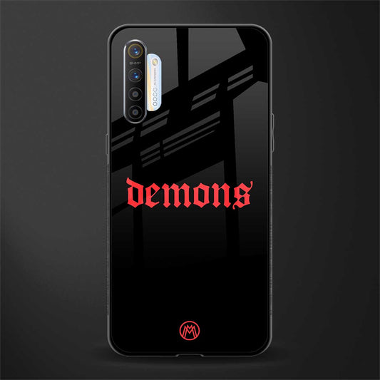 demons glass case for realme x2 image