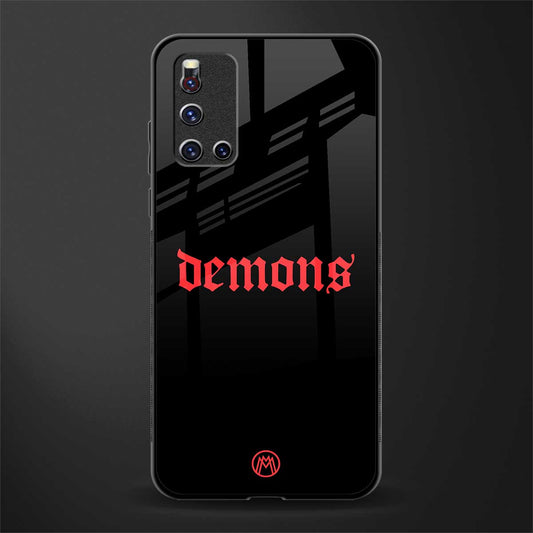 demons glass case for vivo v19 image