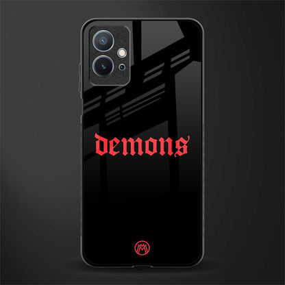 demons glass case for vivo t1 5g image