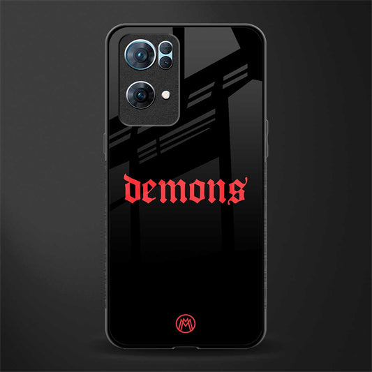 demons glass case for oppo reno7 pro 5g image