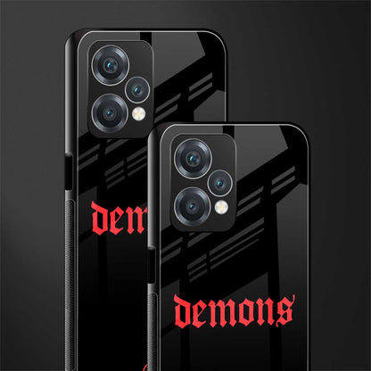 demons back phone cover | glass case for realme 9 pro 5g