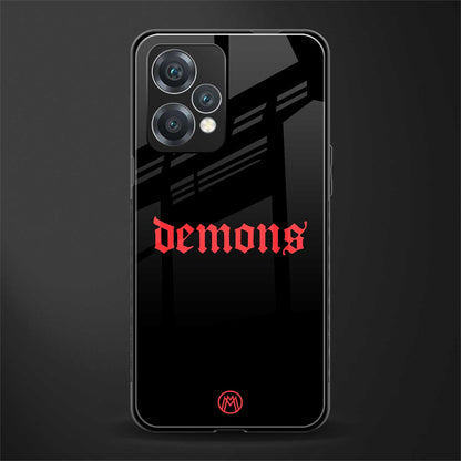 demons back phone cover | glass case for realme 9 pro 5g