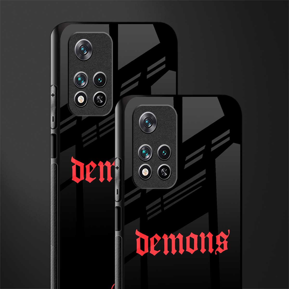 demons glass case for poco m4 pro 5g image-2