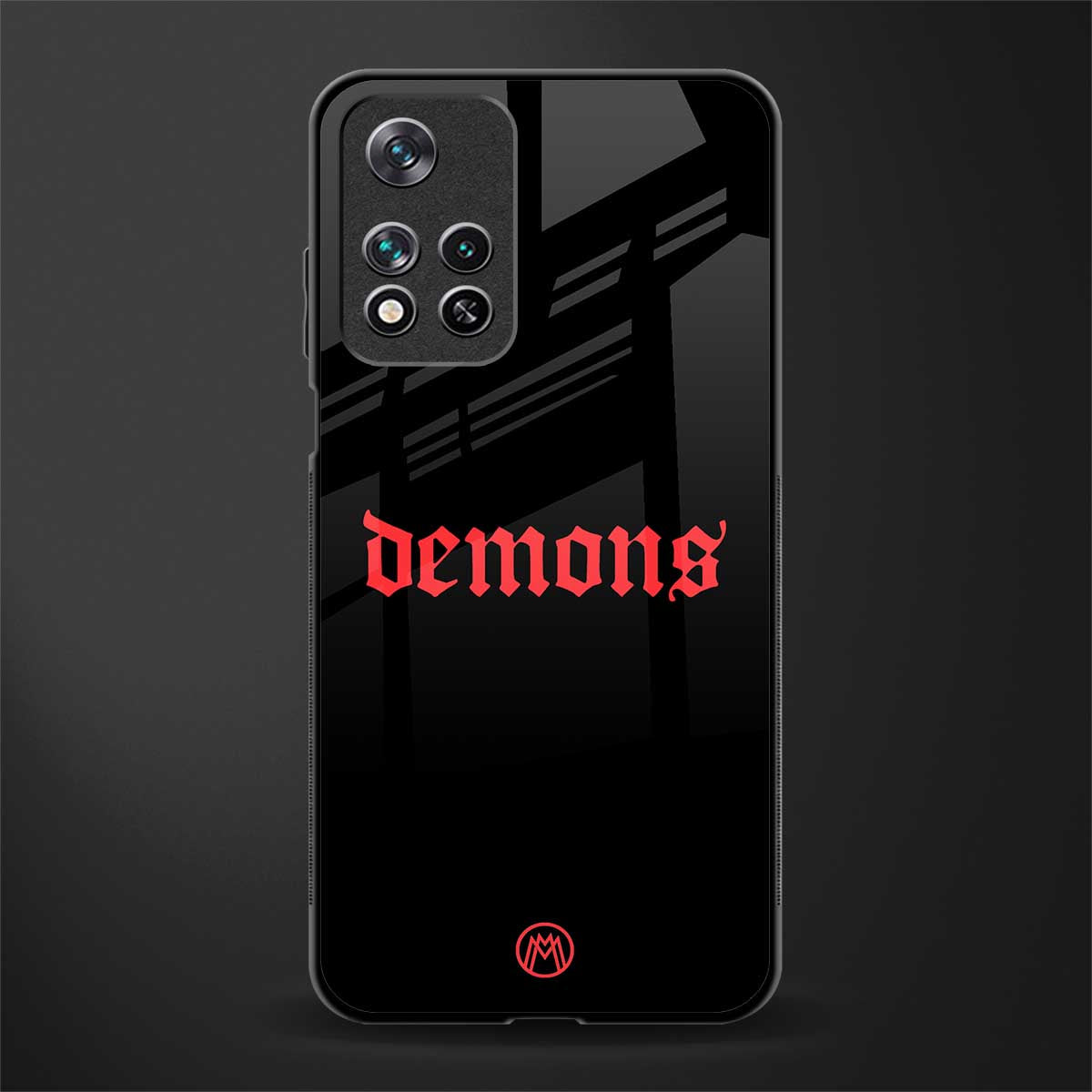 demons glass case for xiaomi 11i 5g image