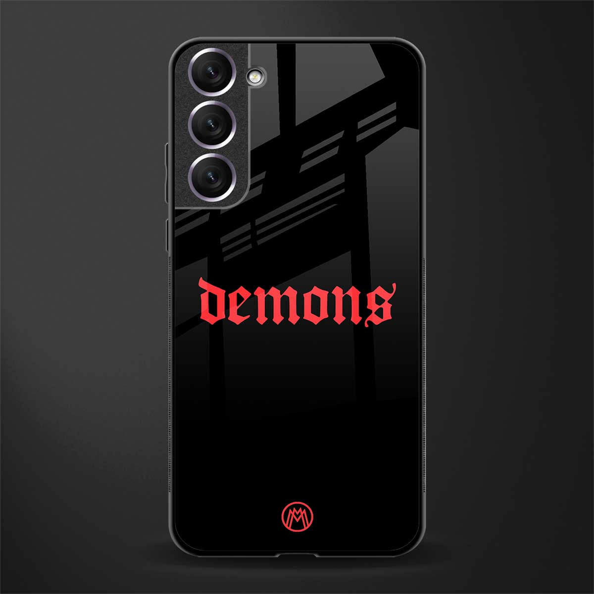 demons glass case for samsung galaxy s22 5g image