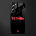 demons glass case for samsung galaxy s21 fe 5g image