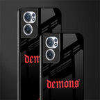 demons glass case for oneplus nord ce 2 5g image-2