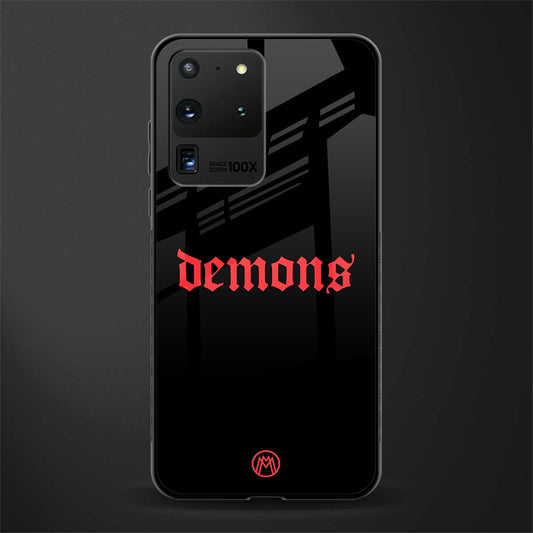 demons glass case for samsung galaxy s20 ultra image